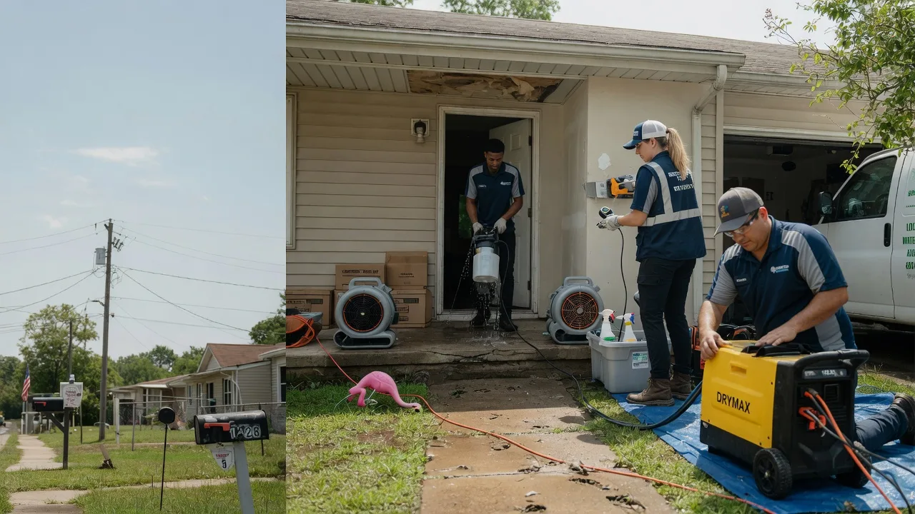 Storm Damage Water Removal in Bonaparte, IA near me